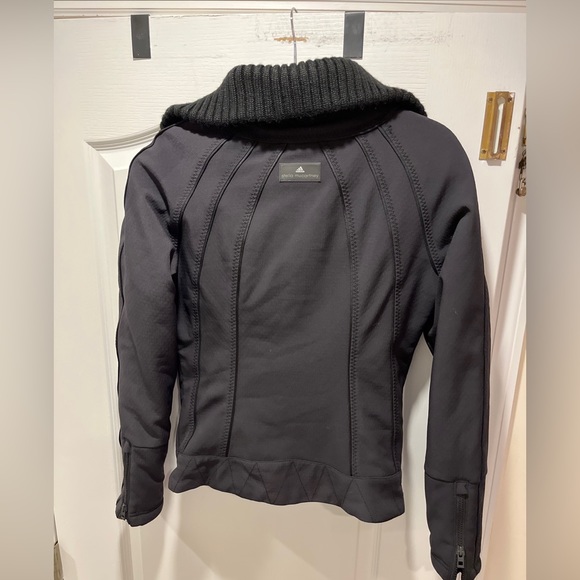 STELLA MCCARTNEY ADIDAS PRIMALOFT LADIES BLACK JACKET-S - Picture 2 of 12